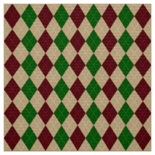 Harlequin mönster Poplin-väv (60 tum bred) Tyg