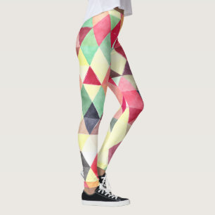 Harlequin Multifärgat legeringar Leggings
