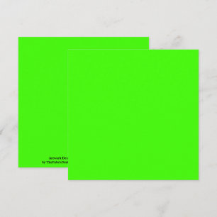 Harlequin Neon Grönt Solid Färg Kort