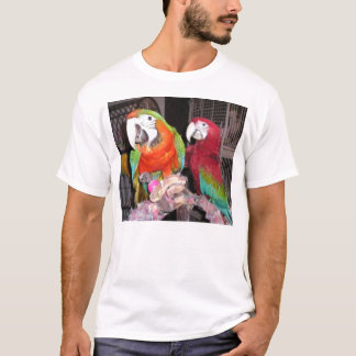 Harlequin och scarlet Macaws T Shirt