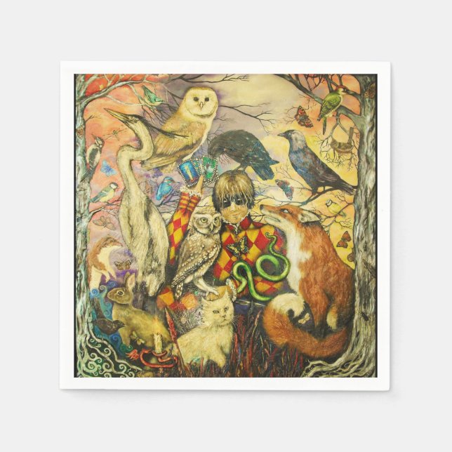 Harlequin Pappersservett (Framsidan)