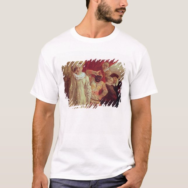 Harlequin, Pierrot och Scapin, skådespelarear från T-shirt (Framsida)