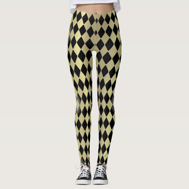 Harlequin Pop Mode Leggings (Framsida)