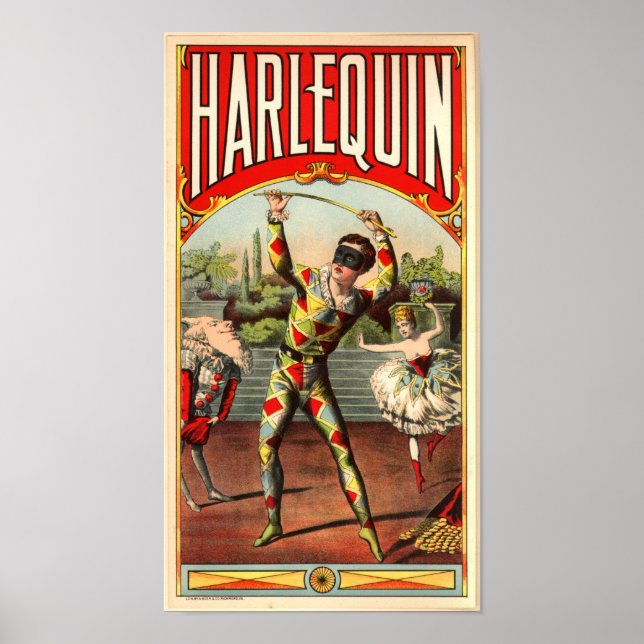 Harlequin Poster (Framsidan)