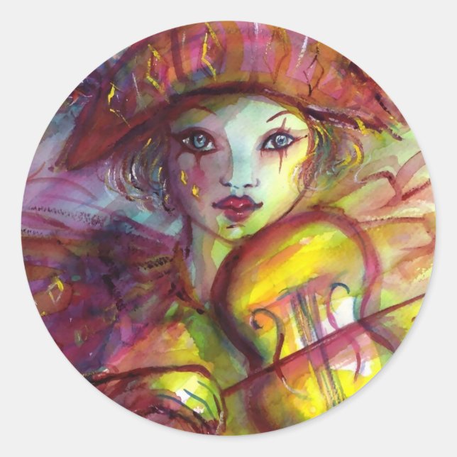 HARLEQUIN RUNT KLISTERMÄRKE (Framsida)