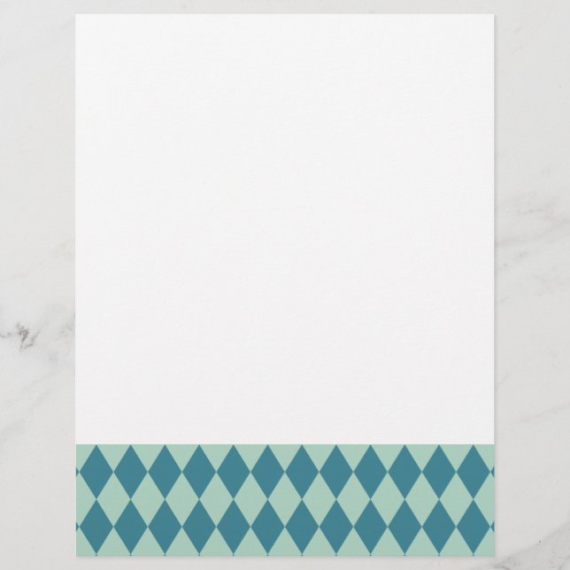 Harlequin Seafoam och Teal (Framsida)