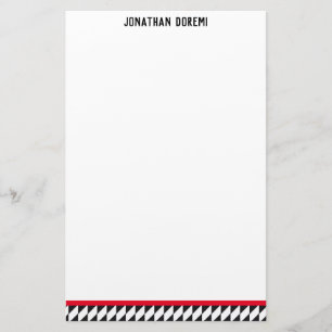 Harlequin Slant Brevpapper