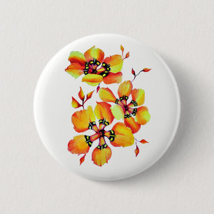 Harlequin Sparaxis Tricolor Watercolor Flowers Knapp