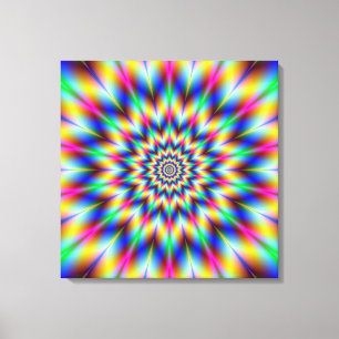 Harlequin Star Canvastryck