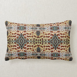 ’Harlequin Sweetlips’ Lumbar Dekorativ kudde