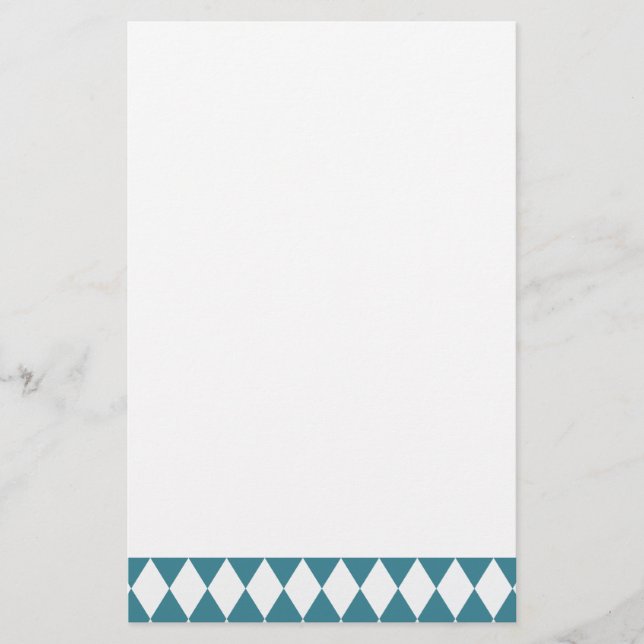 Harlequin Teal and White (Framsida)