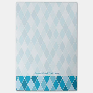 Harlequin vintern mönster post-it block