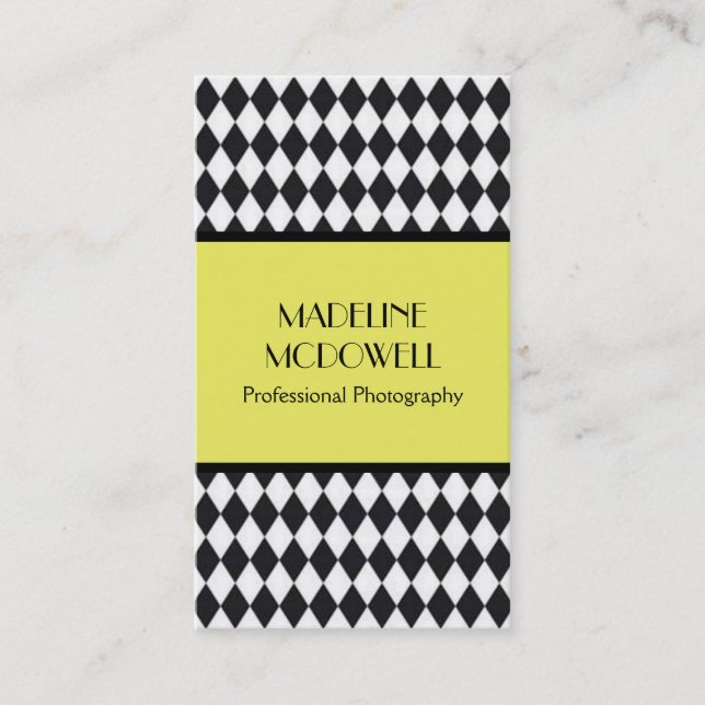 Harlequin Visitkort (Framsida)