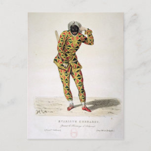 Harlequin Vykort