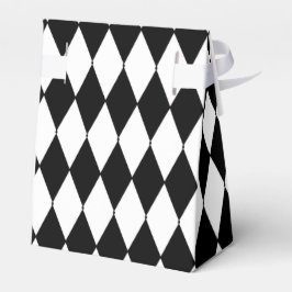 Harlequin White Black Firande Multi Stilar Presentaskar