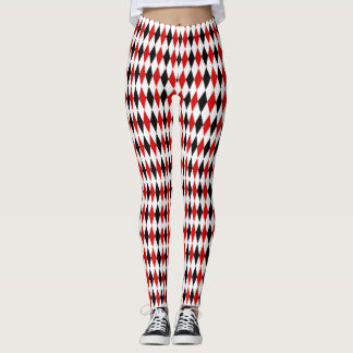 Harlequindamasker Leggings