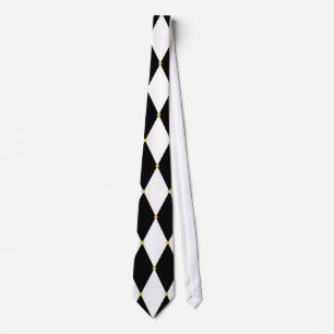 Harlequindiamantmönster Slips
