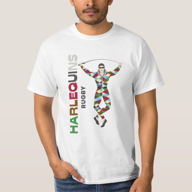 Harlequins rugby t shirt (Framsida)