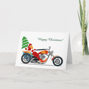 ’harley christmas’ helgkort