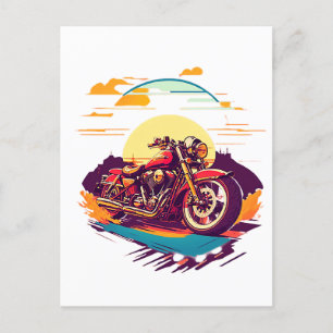 Harley-Davidson 1 Vykort