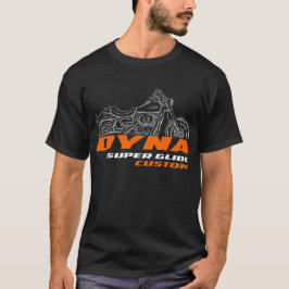 Harley-Davidson FXDC Dyna Toppen Glide Anpassnings T Shirt