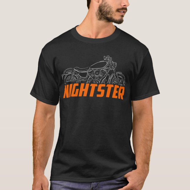 Harley-Davidson Nightster 2023-2024 T Shirt (Framsida)