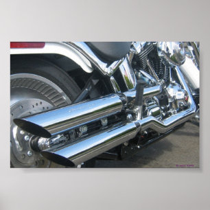 Harley Motorcykel Poster