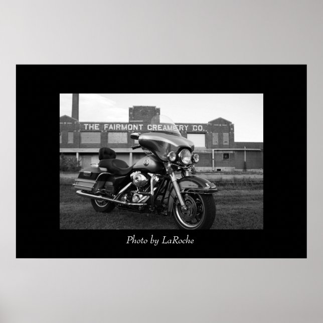 Harley på Creamery Poster (Framsidan)