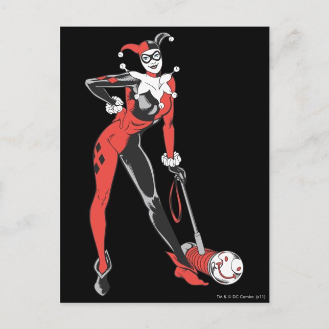 Harley Quinn 2 Vykort (Framsida)