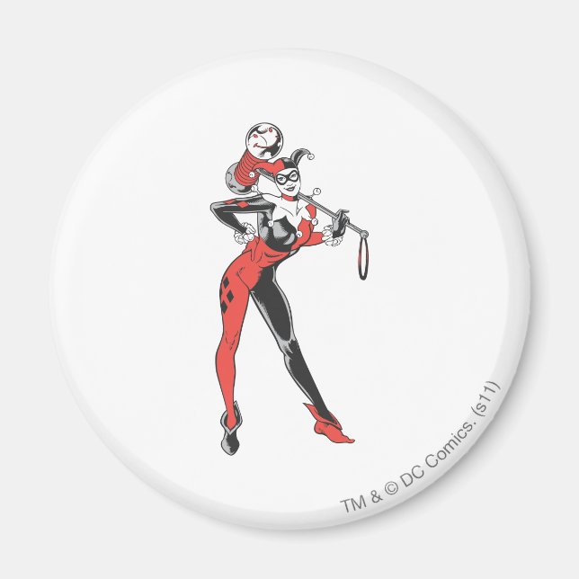 Harley Quinn 4 Magnet (Framsidan)