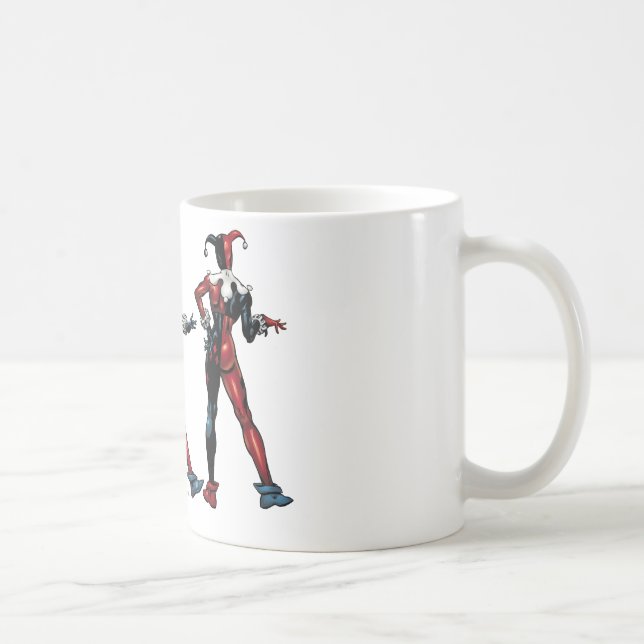 Harley Quinn - Alla sidor Kaffemugg (Höger)