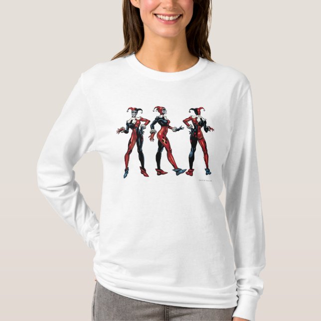 Harley Quinn - Alla sidor T-shirt (Framsida)