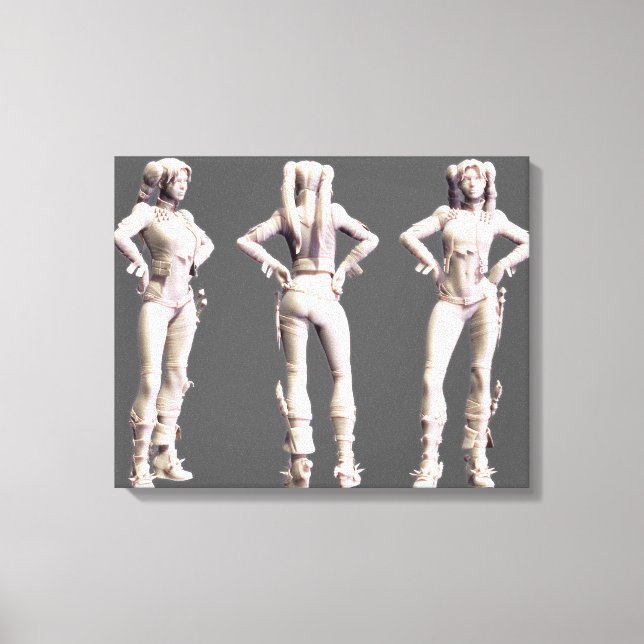 Harley Quinn Alternate Turnround Canvastryck (Framsida)