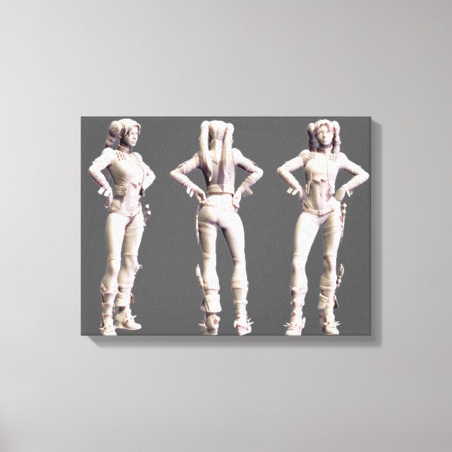 Harley Quinn Alternate Turnround Canvastryck (Framsida)