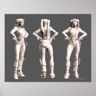 Harley Quinn Alternate Turnround Poster