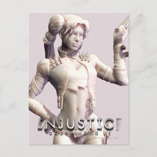 Harley Quinn Alternate Vykort (Framsida)