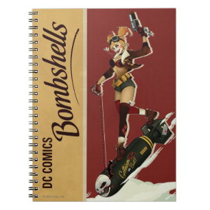 Harley Quinn Bombshells Pinup Anteckningsbok