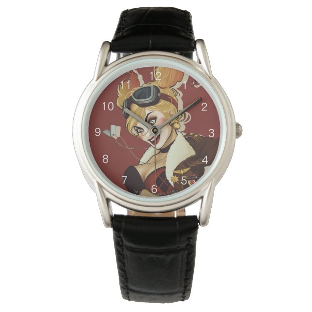 Harley Quinn Bombshells Pinup Armbandsur (Framsida)