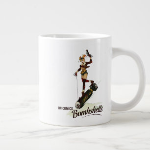 Harley Quinn Bombshells Pinup Jumbo Mugg