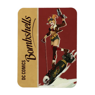 Harley Quinn Bombshells Pinup Magnet