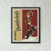 Harley Quinn Bombshells Pinup