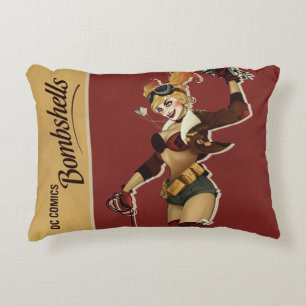 Harley Quinn Bombshells Pinup Prydnadskudde