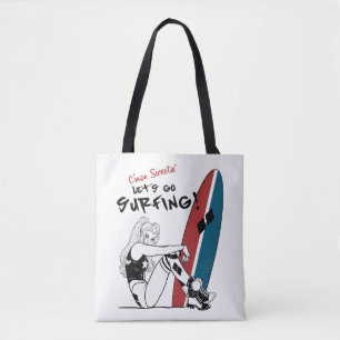 Harley Quinn - Låt oss Go Surfing Tygkasse
