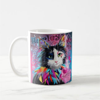 Harley Quinn the Cat Kaffemugg