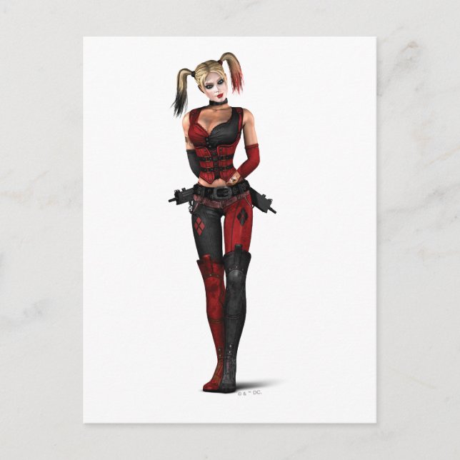 Harley Quinn Vykort (Framsida)