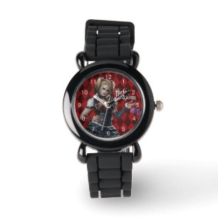 Harley Quinn with Fuzzy Dice Armbandsur