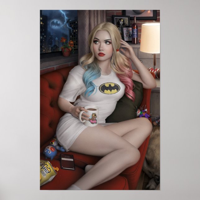 Harley the Bad Girl Poster (Framsidan)