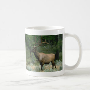 Härlig älg kaffemugg