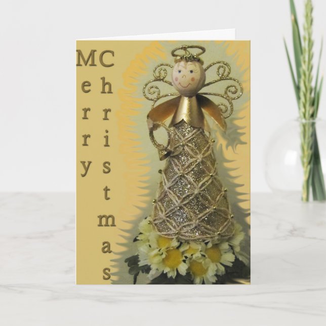 Härlig angel-1 helgkort (Framsida)