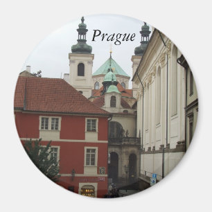 Härlig arkitektur för Prague magnet